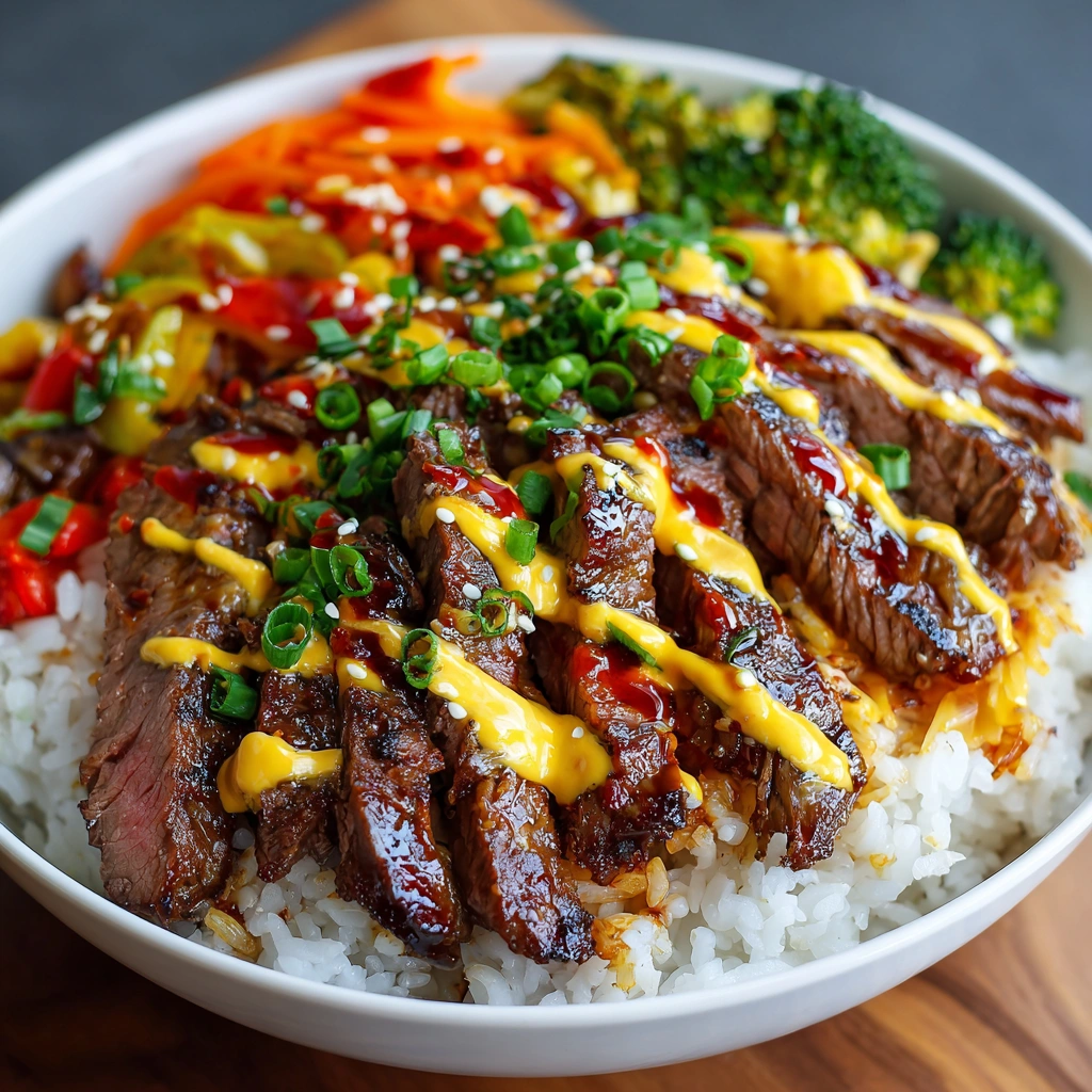Irresistibly Easy Korean BBQ Steak Rice Bowls That Delight!