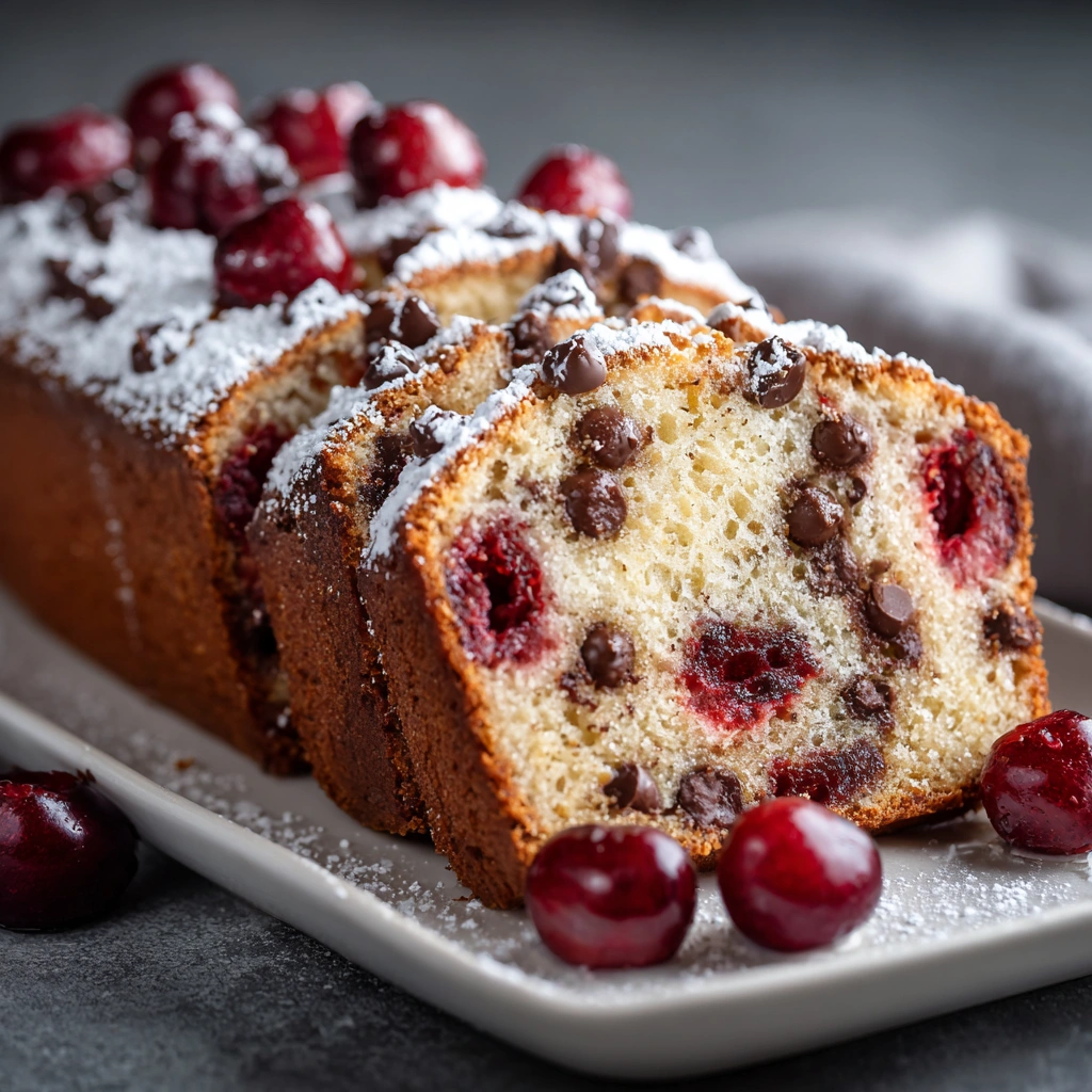 Cherry Garcia Loaf Cake: Indulge in Flavorful Bliss!