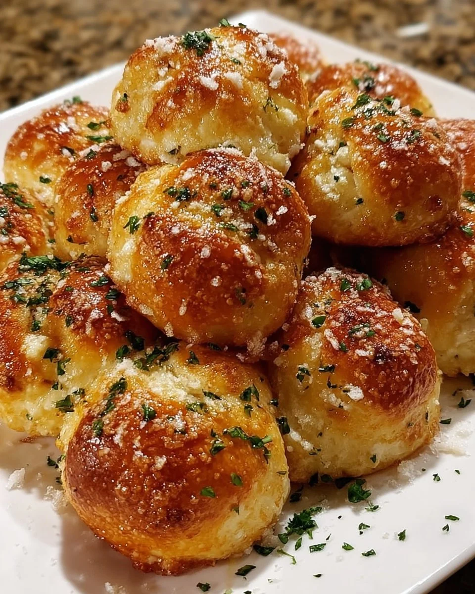 Hot Honey Ricotta Stuffed Garlic Knots