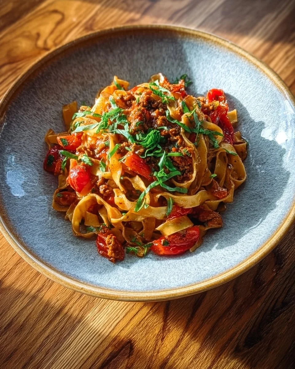 Italian Drunken Noodles Bold &amp; Spicy Pasta