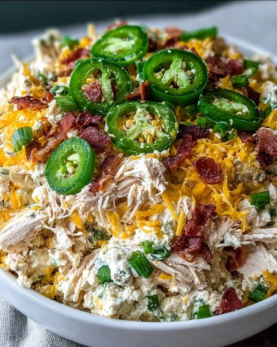 Jalapeno Popper Chicken Salad