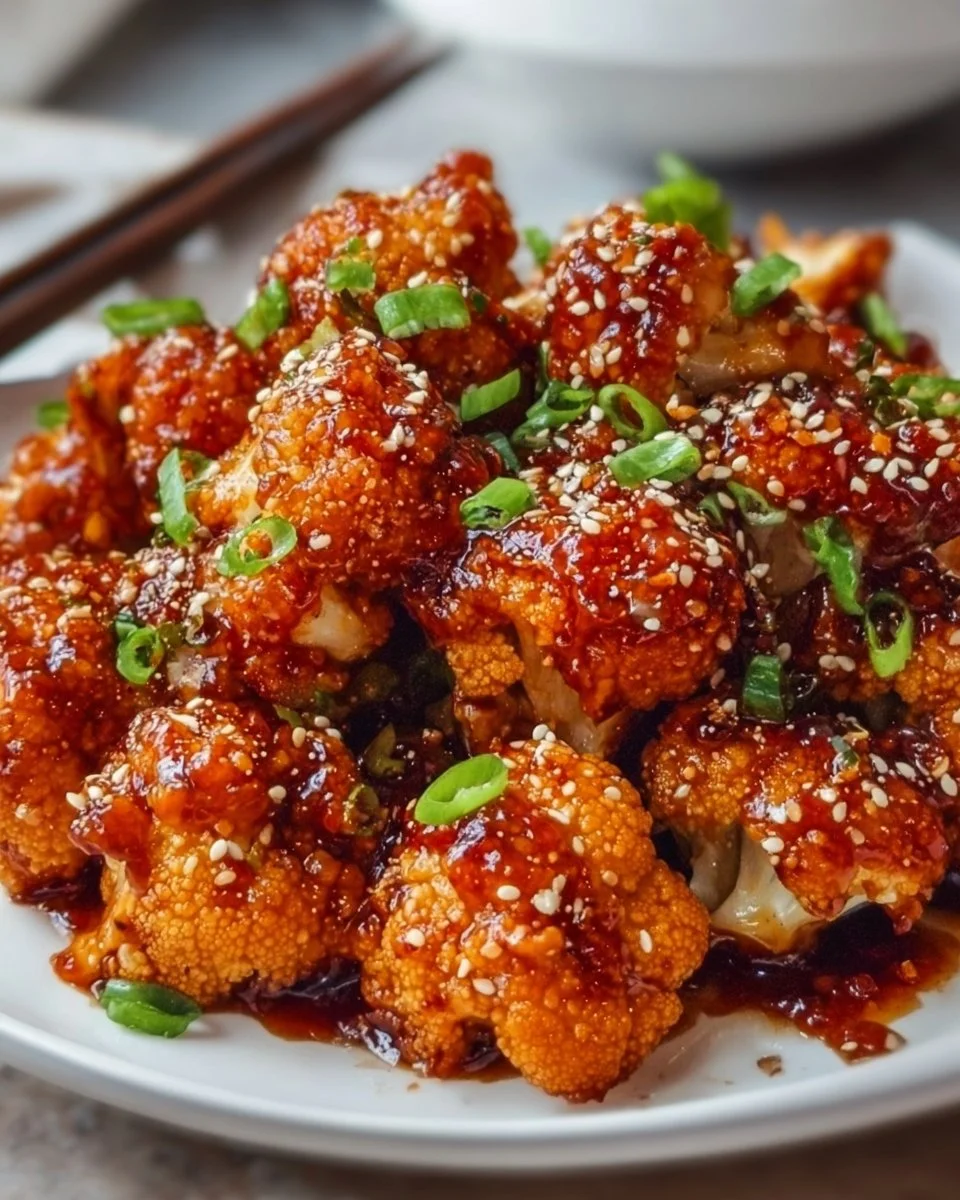 Korean Baked Cauliflower