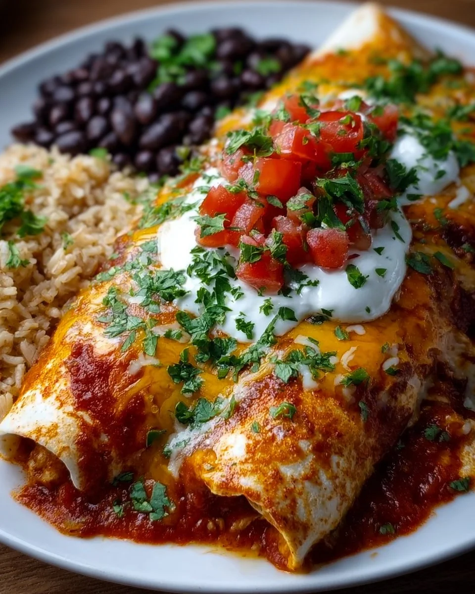 Macro Friendly Chicken Burrito Bake