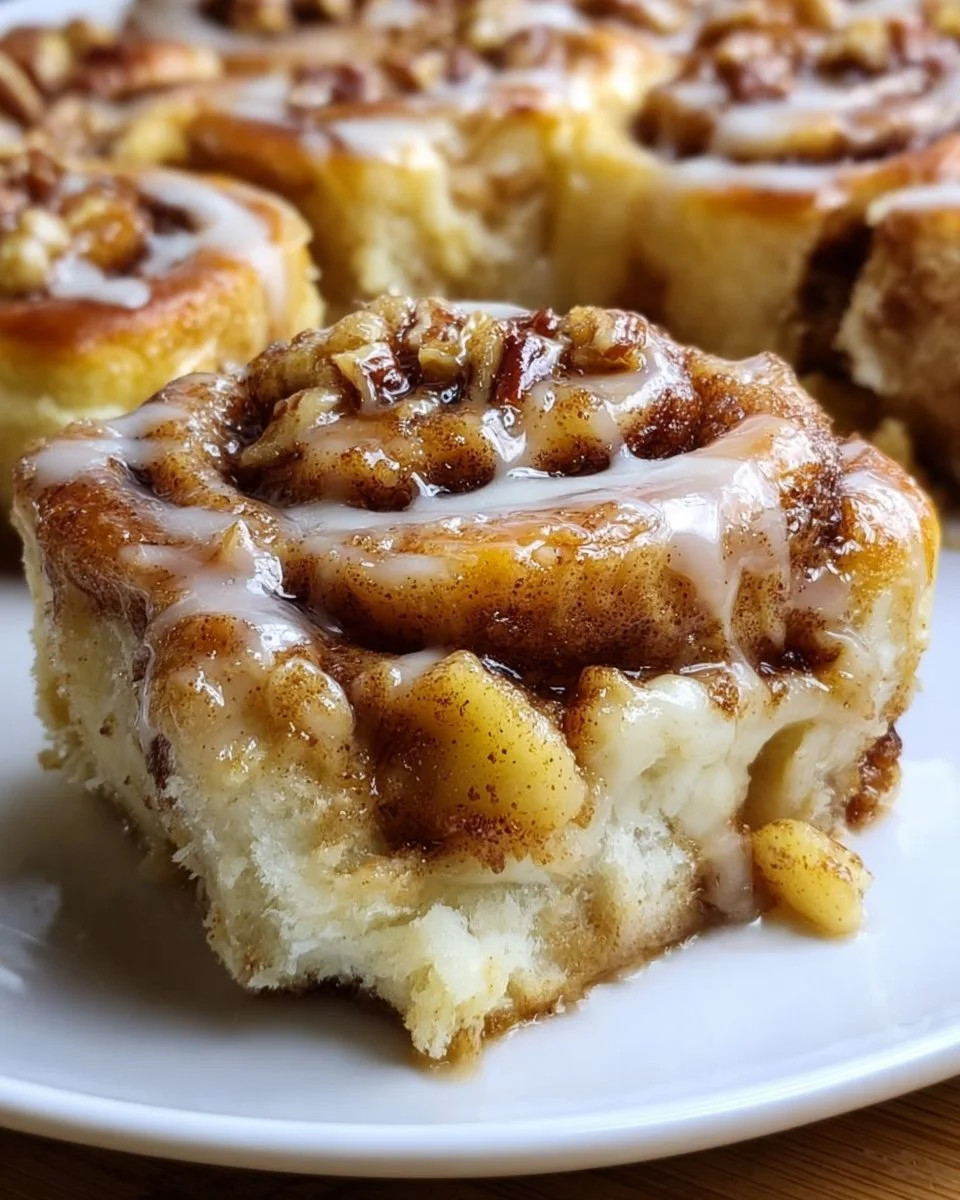 Apple Pie Cinnamon Roll Bake