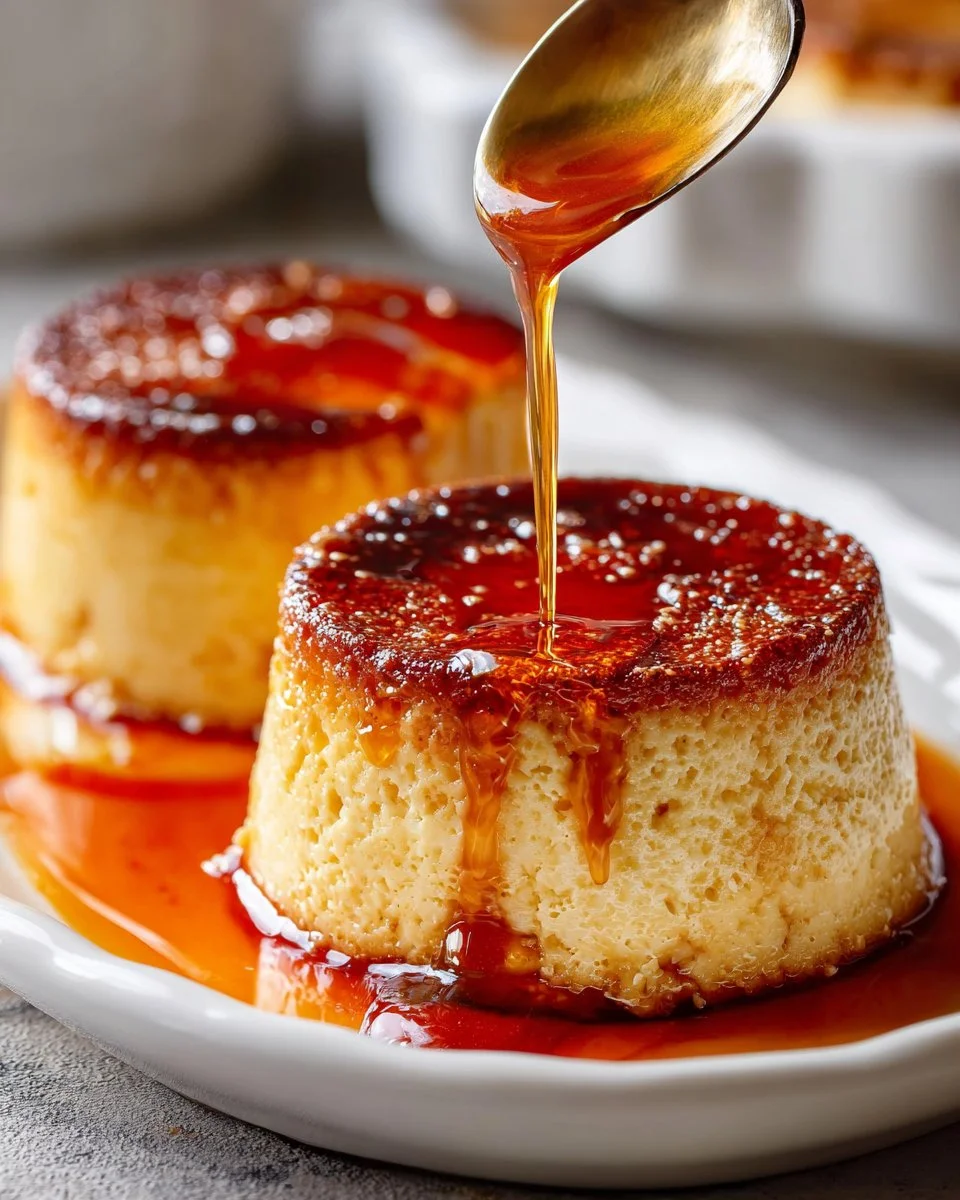 Caramel Flan Muffins