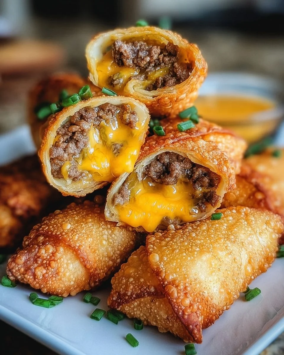 Cheeseburger Eggrolls: A Delicious Twist on a Classic Favorite
