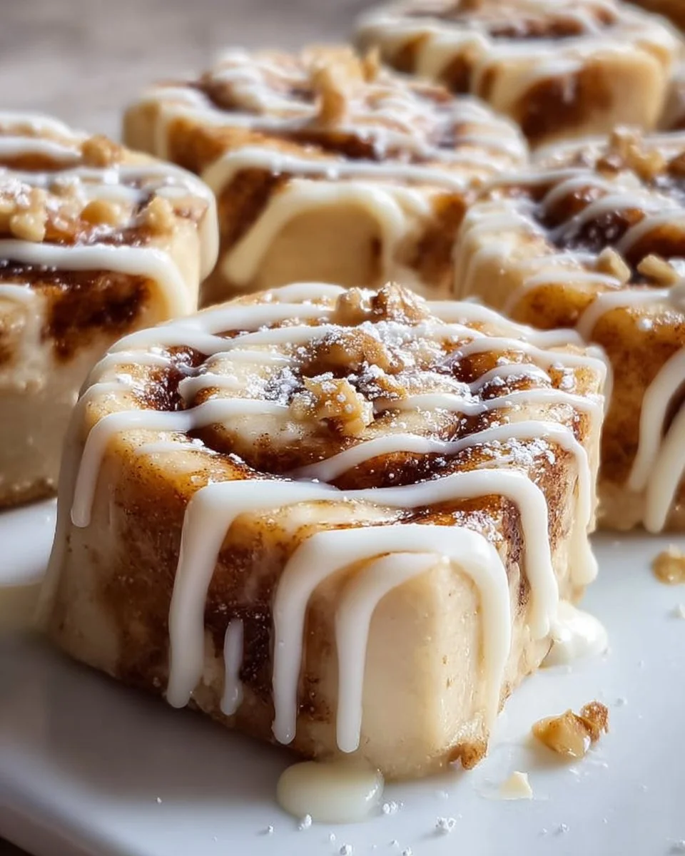 Cinnamon Roll Fudge