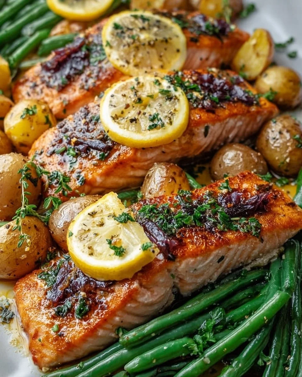 Healthy Easy Sheet Pan Salmon