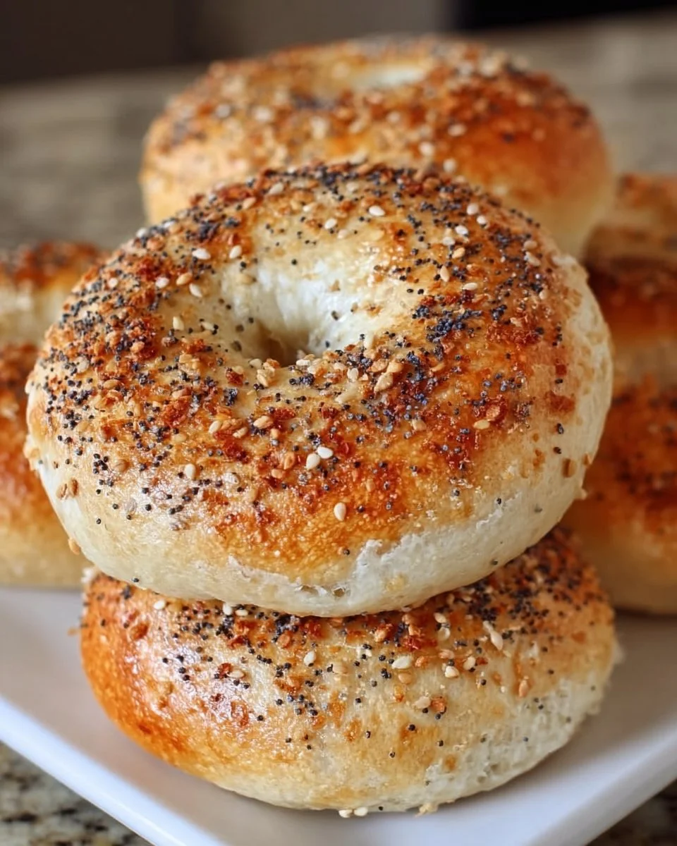 Homemade Sourdough Bagels