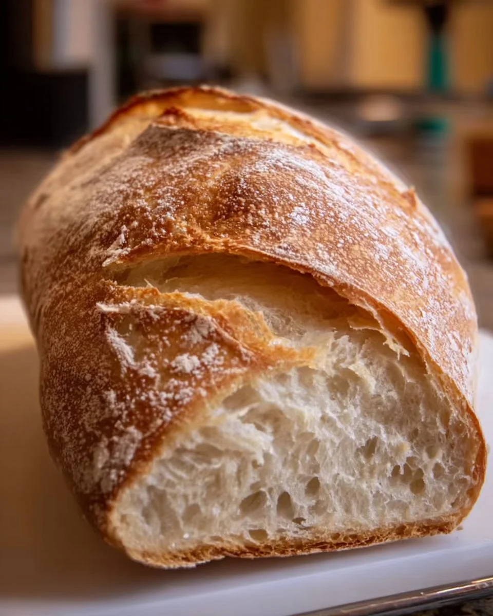Homemade Sourdough Bread in a Loaf Pan