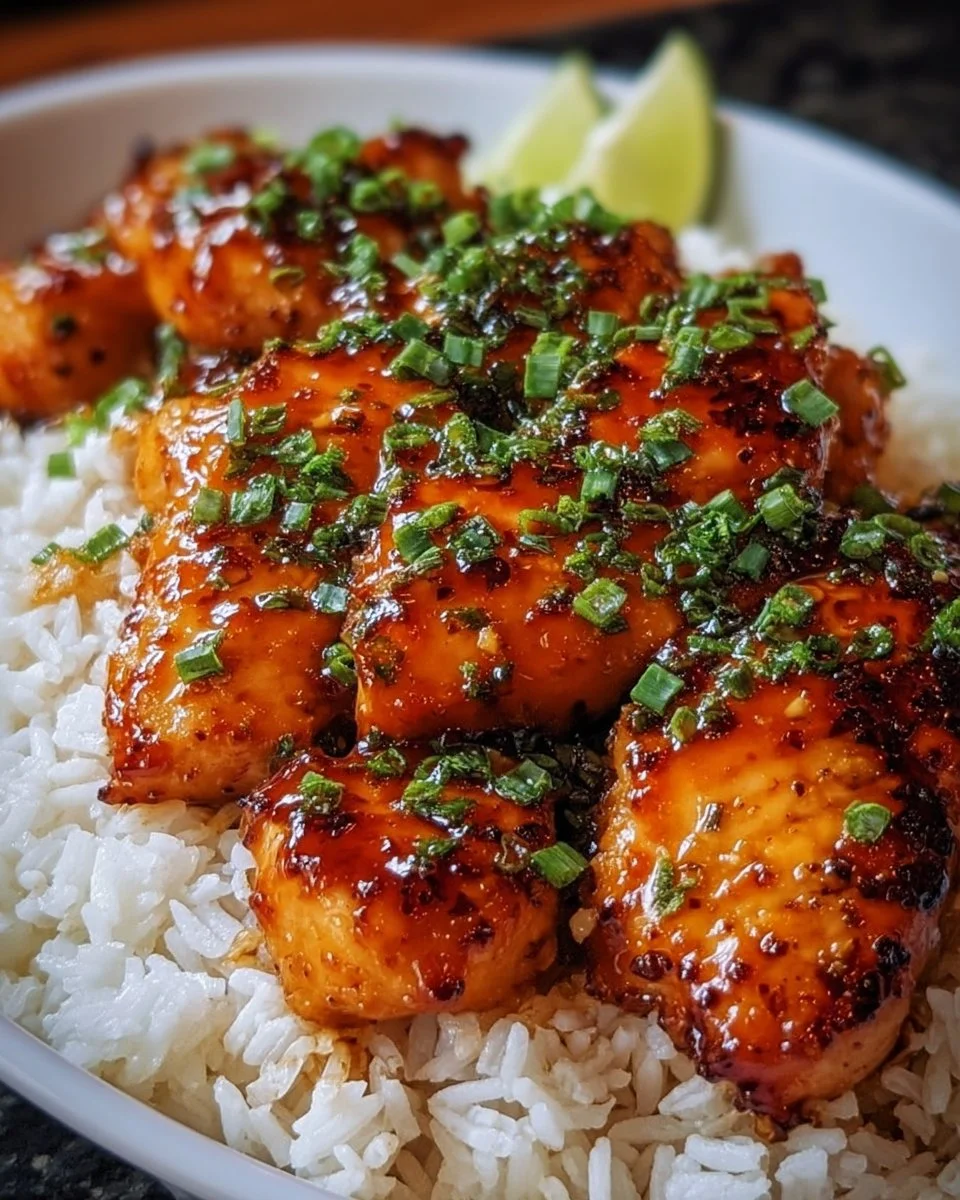 Maple Chicken Coconut Rice