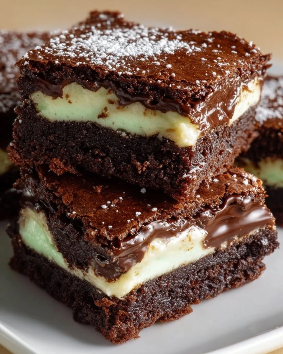 Mint Brownies
