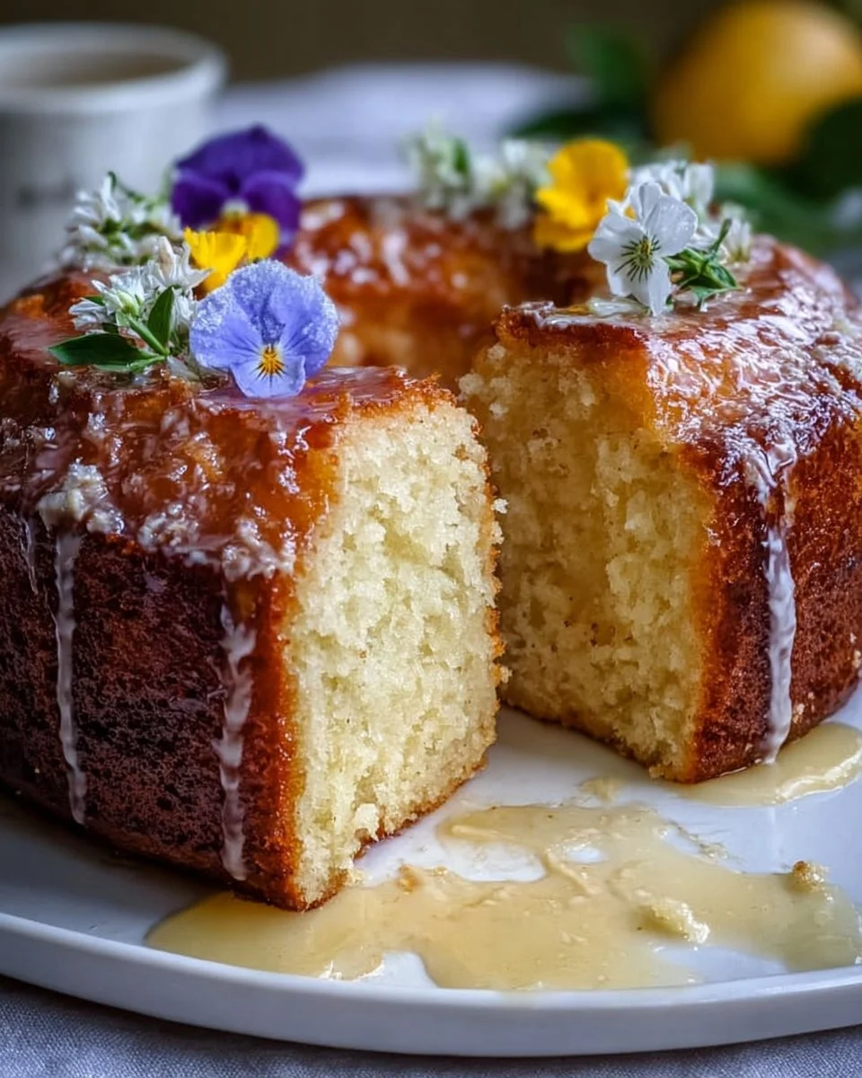 Mother’s Day Lemon Drizzle Cake
