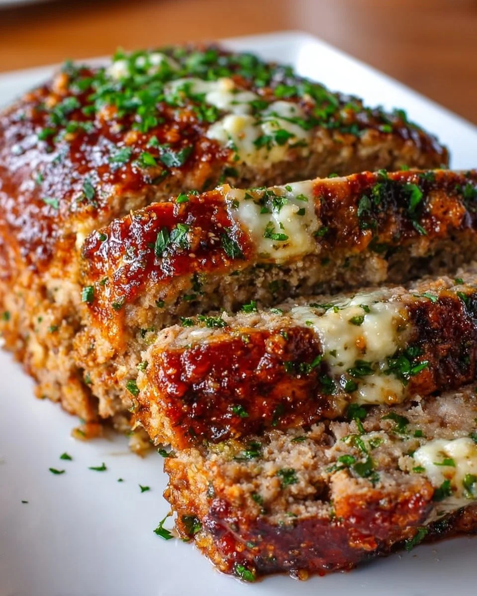 Mouthwatering Garlic Parmesan Meatloaf Recipe – Easy Comfort Food Dinner Idea