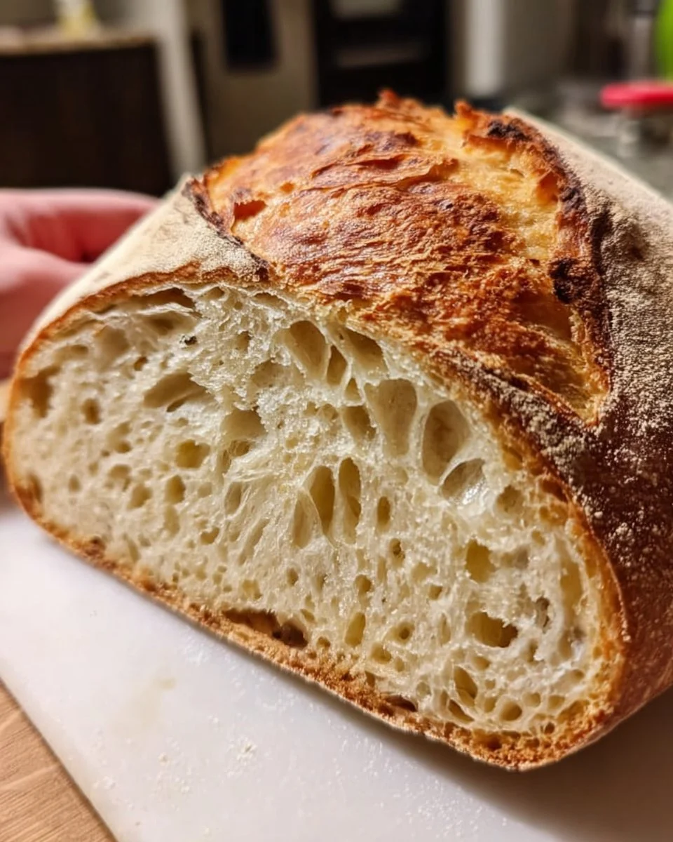 No-Bulk-Fermentation Sourdough Bread