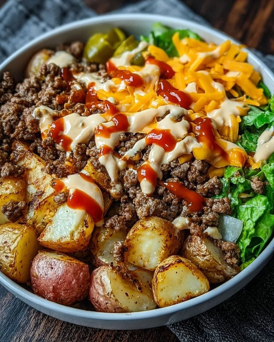 Savory Smash Burger Bowl: A Low-Carb Delight You’ll Love
