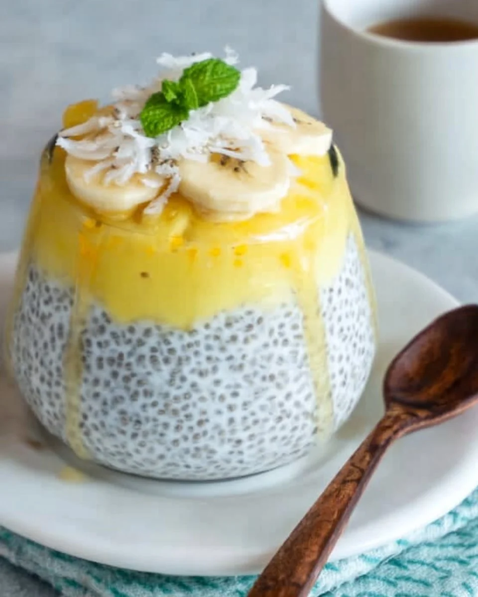 Tropical Chia Pudding Delight