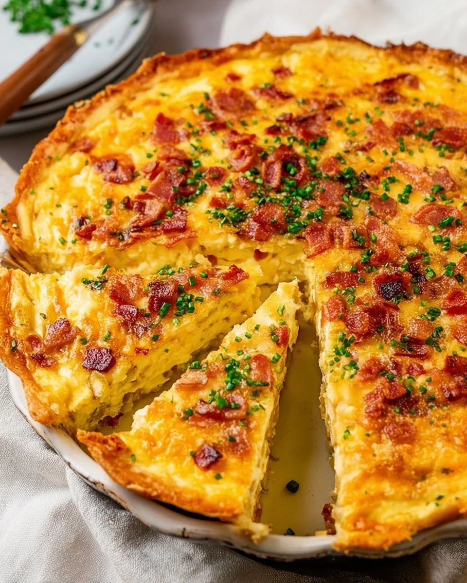 Bacon Cheddar Quiche