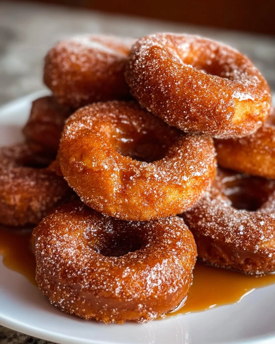 Caramel Apple Cider Donuts