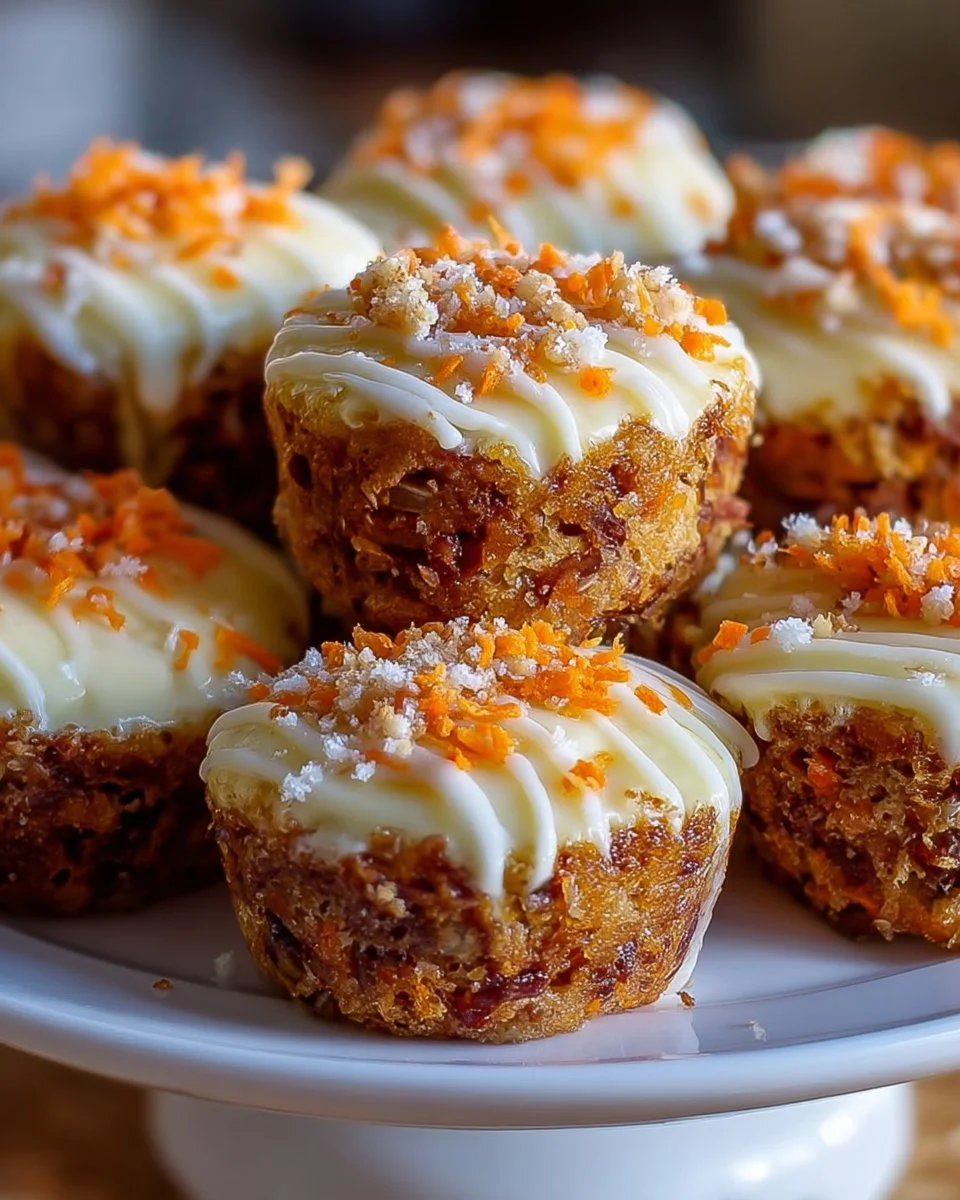 Carrot Cake Cheesecake Bites