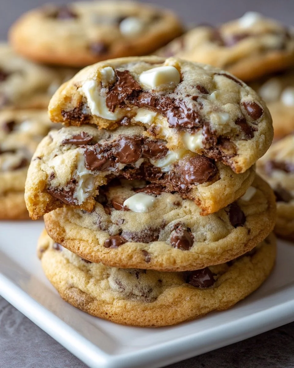 Chocolate Chip Cookies with Cream Cheese