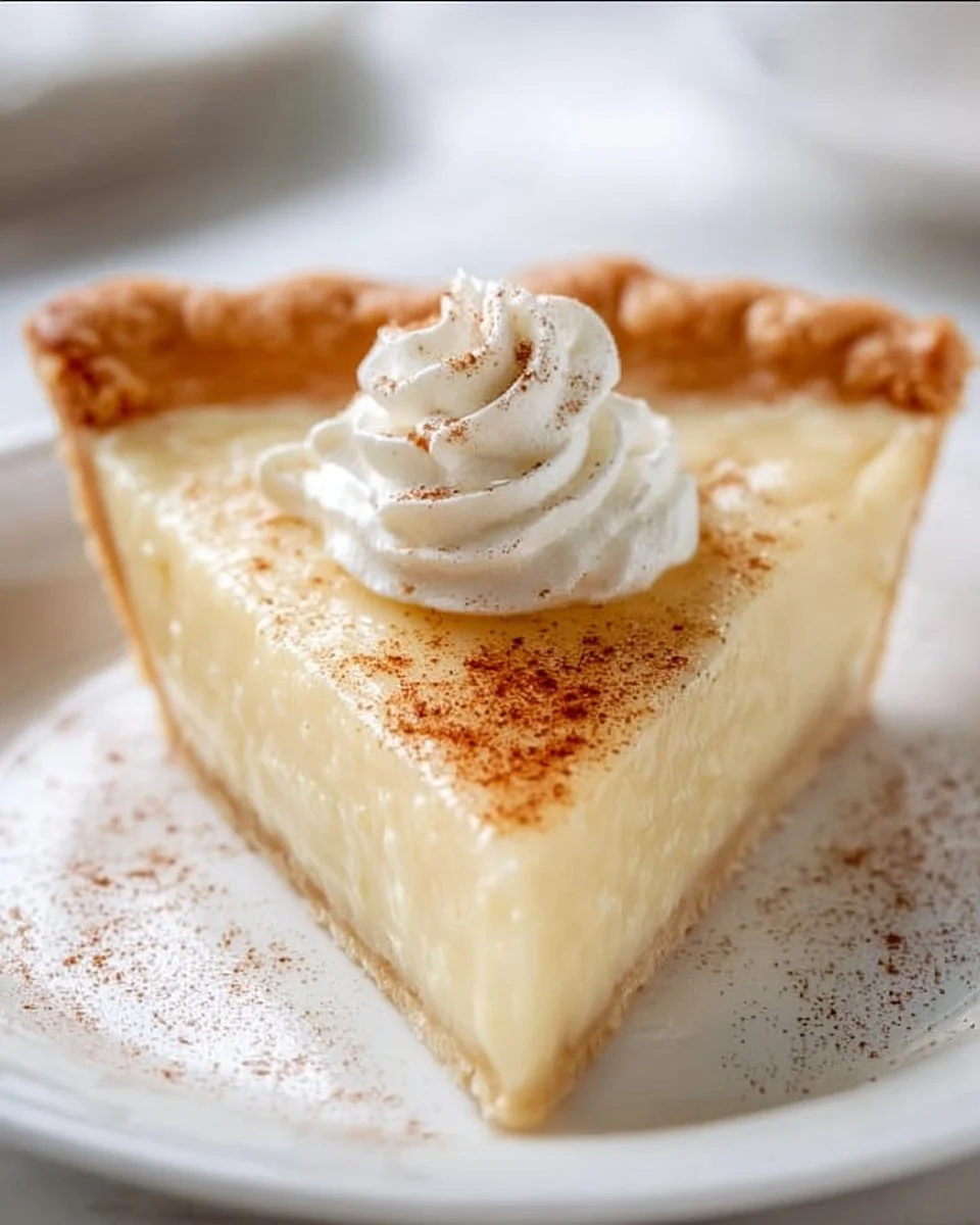Classic Sugar Cream Pie