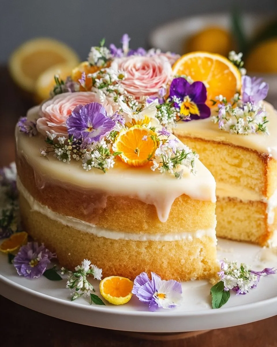 Floral Elegance Cake