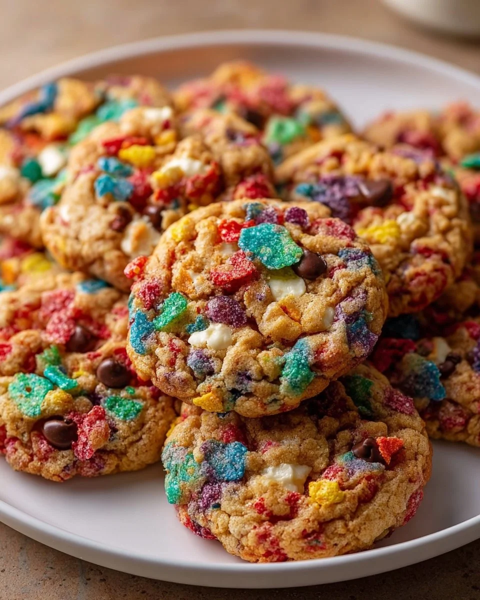 Fruity Pebbles Cookies