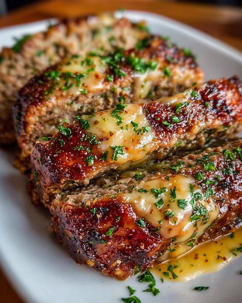 Garlic Parmesan Meatloaf