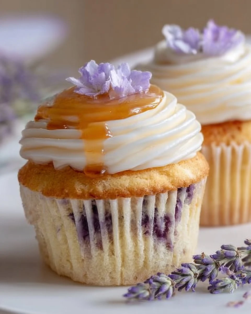 Lavender Honey Cupcakes