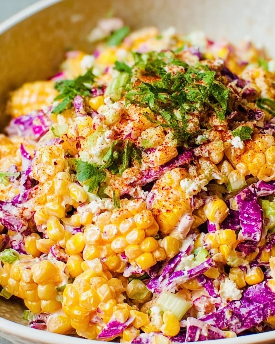 Mexican Corn Slaw