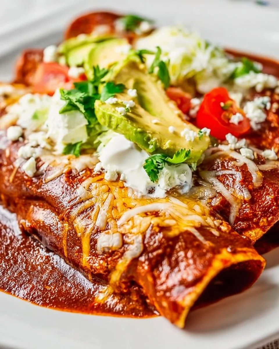 Mexican Mole Enchiladas