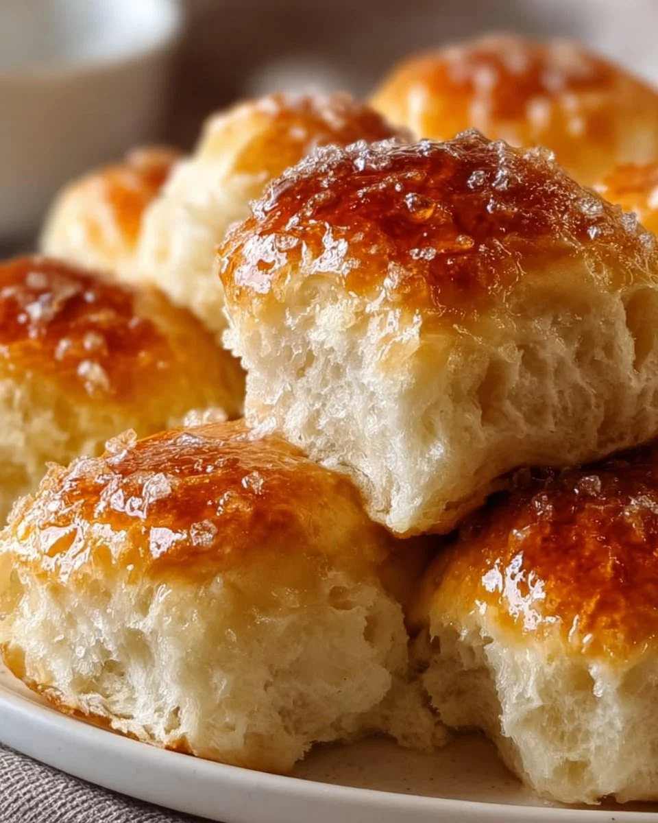 No-Knead Buttermilk Dinner Rolls
