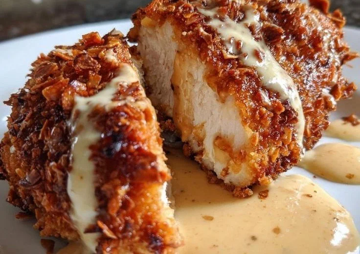 Pretzel-Crusted Chicken