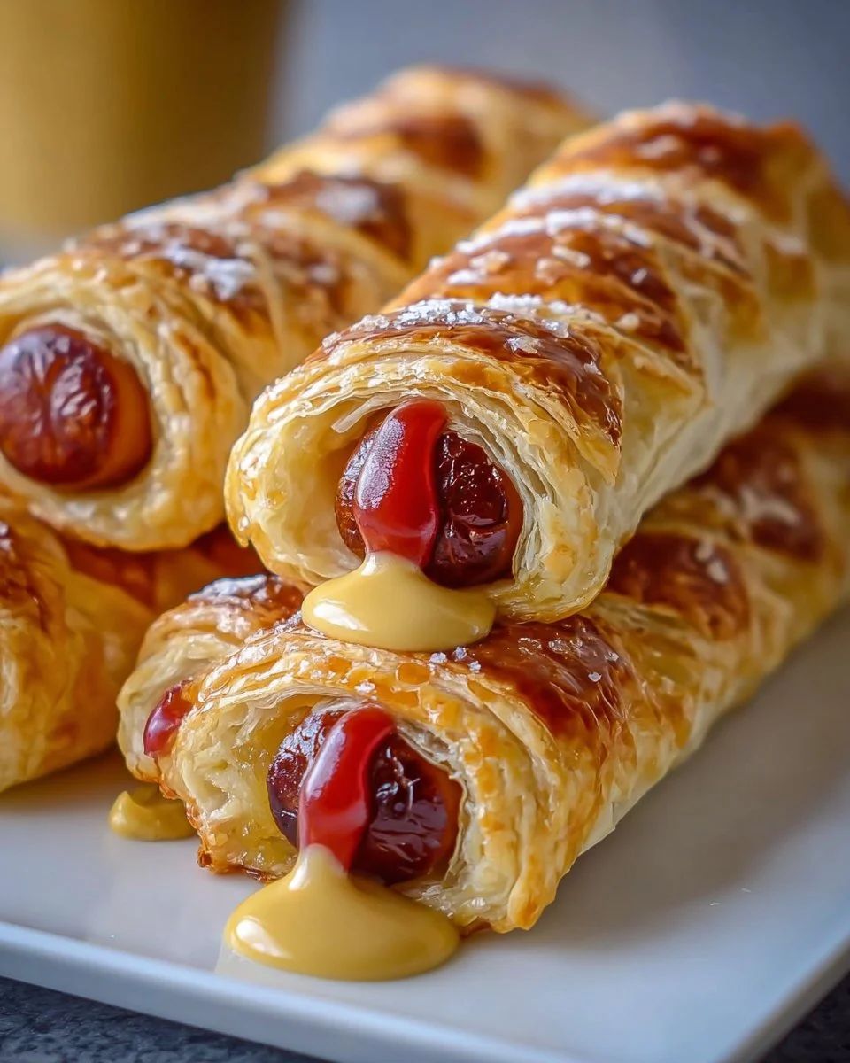 Puff Pastry Hot Dogs
