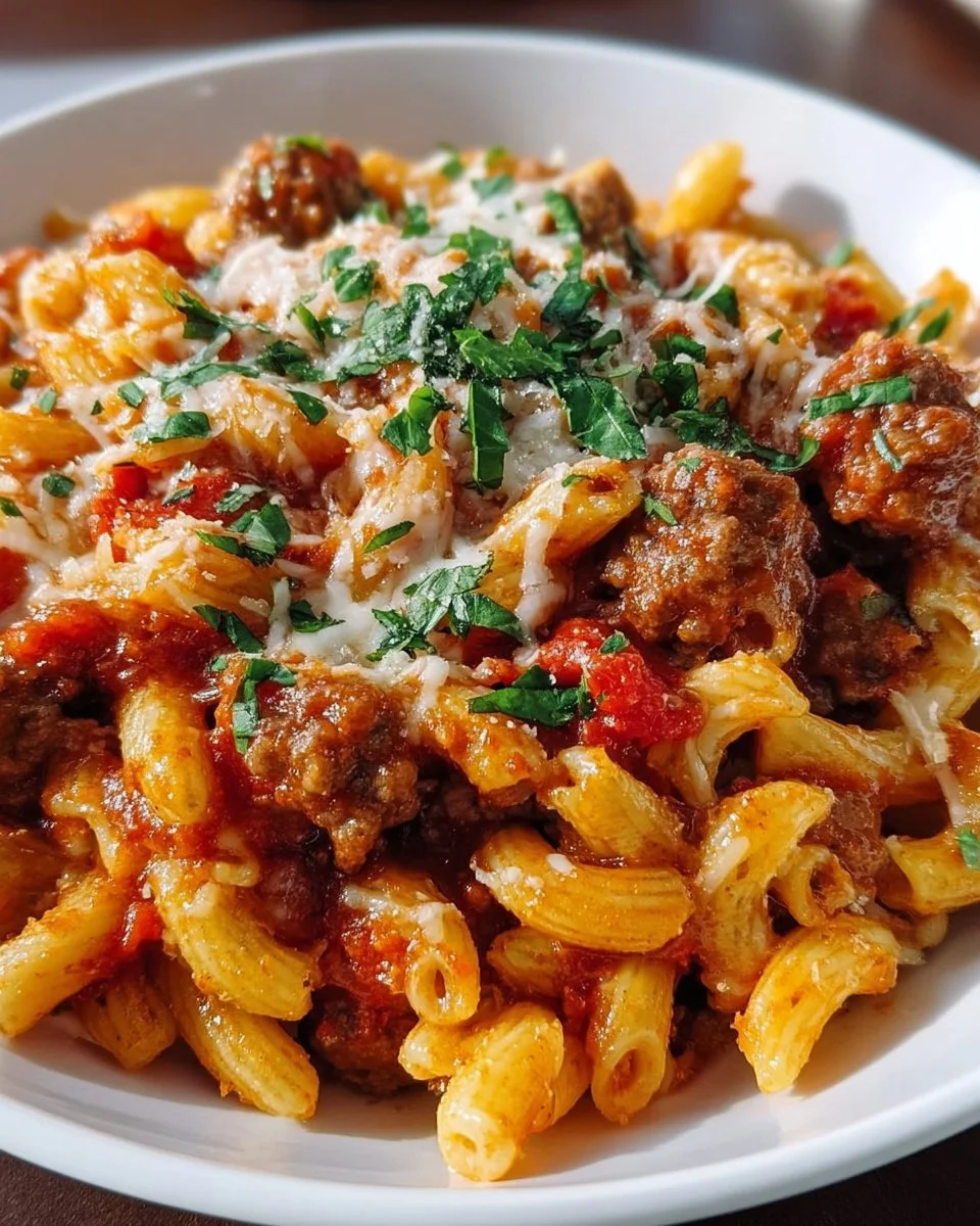 Savory Italian Sausage Pasta