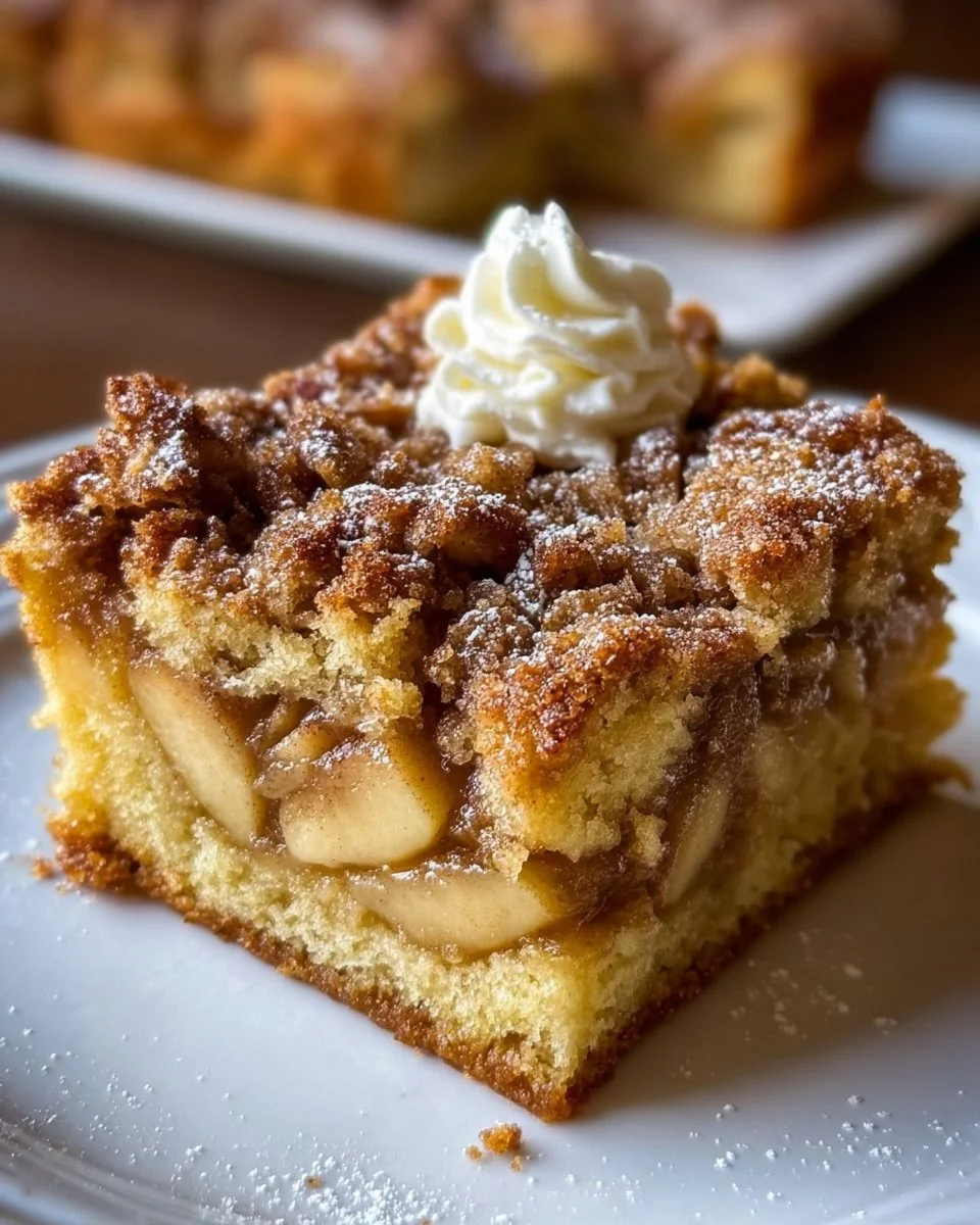 Apple Crisp Coffee Cake