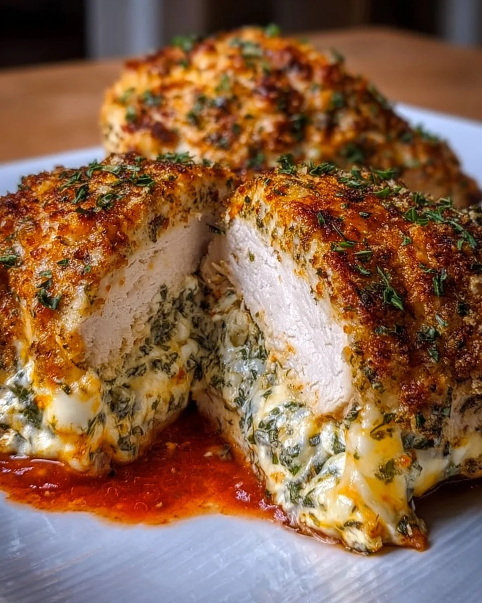 Cheesy Stuffed Chicken
