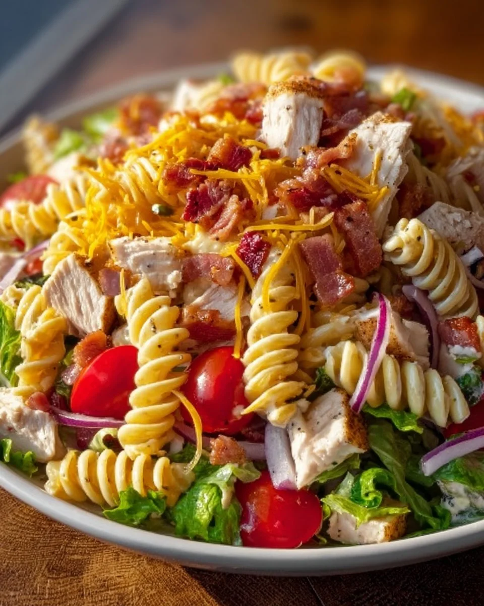 Club Sandwich Pasta Salad