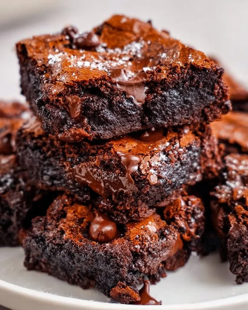 One Bowl Brownies