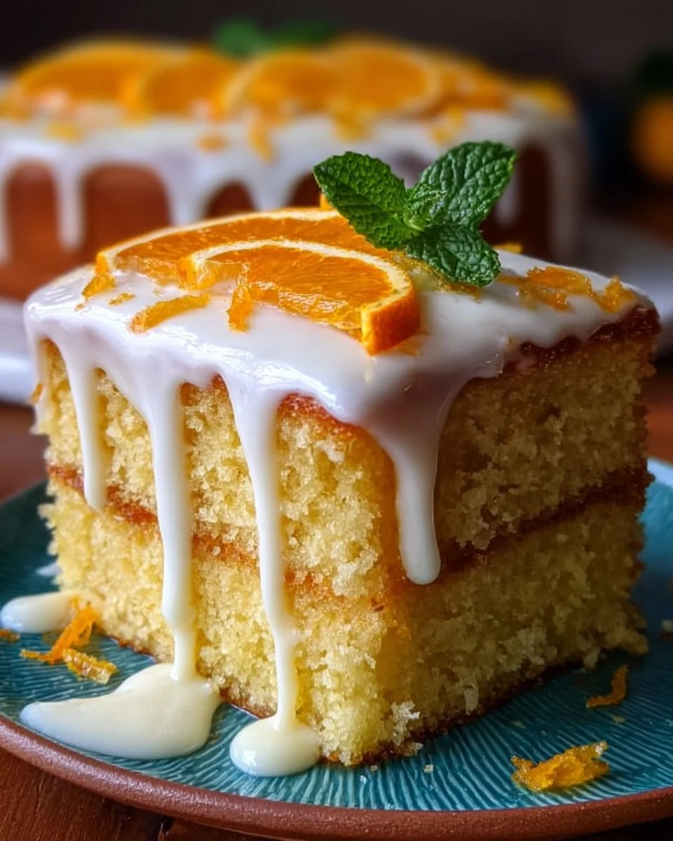 Orange Creamsicle Cake
